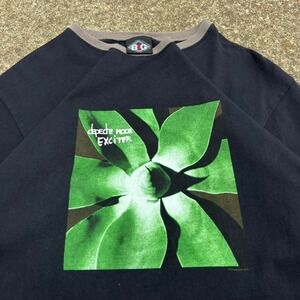 Vintage 2000s Depeche Mode Exciter Band Tee Y2K Alt Rock Shirt Black L (b4)